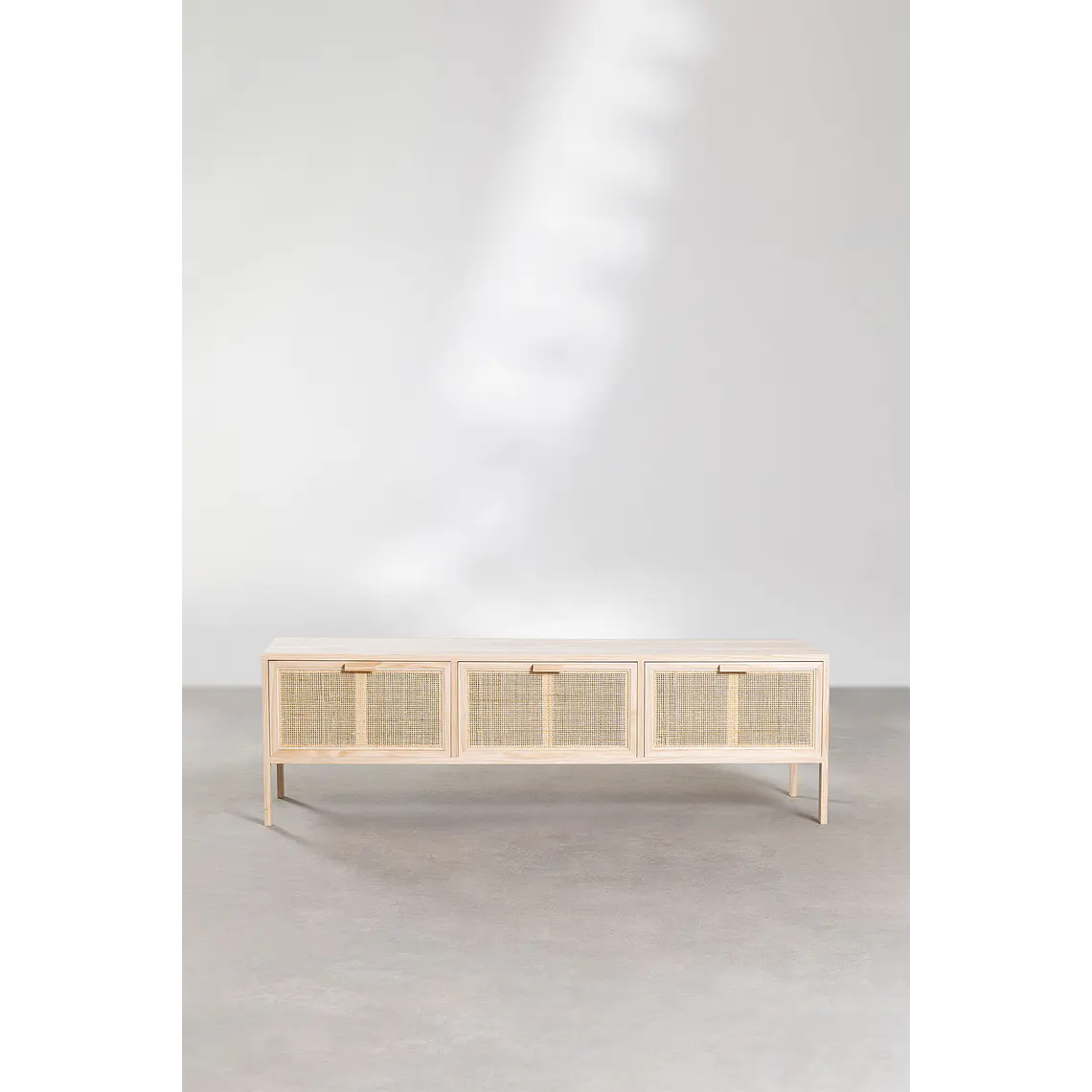 Elivia · Mueble de TV en acabado madera de 135 cm 3