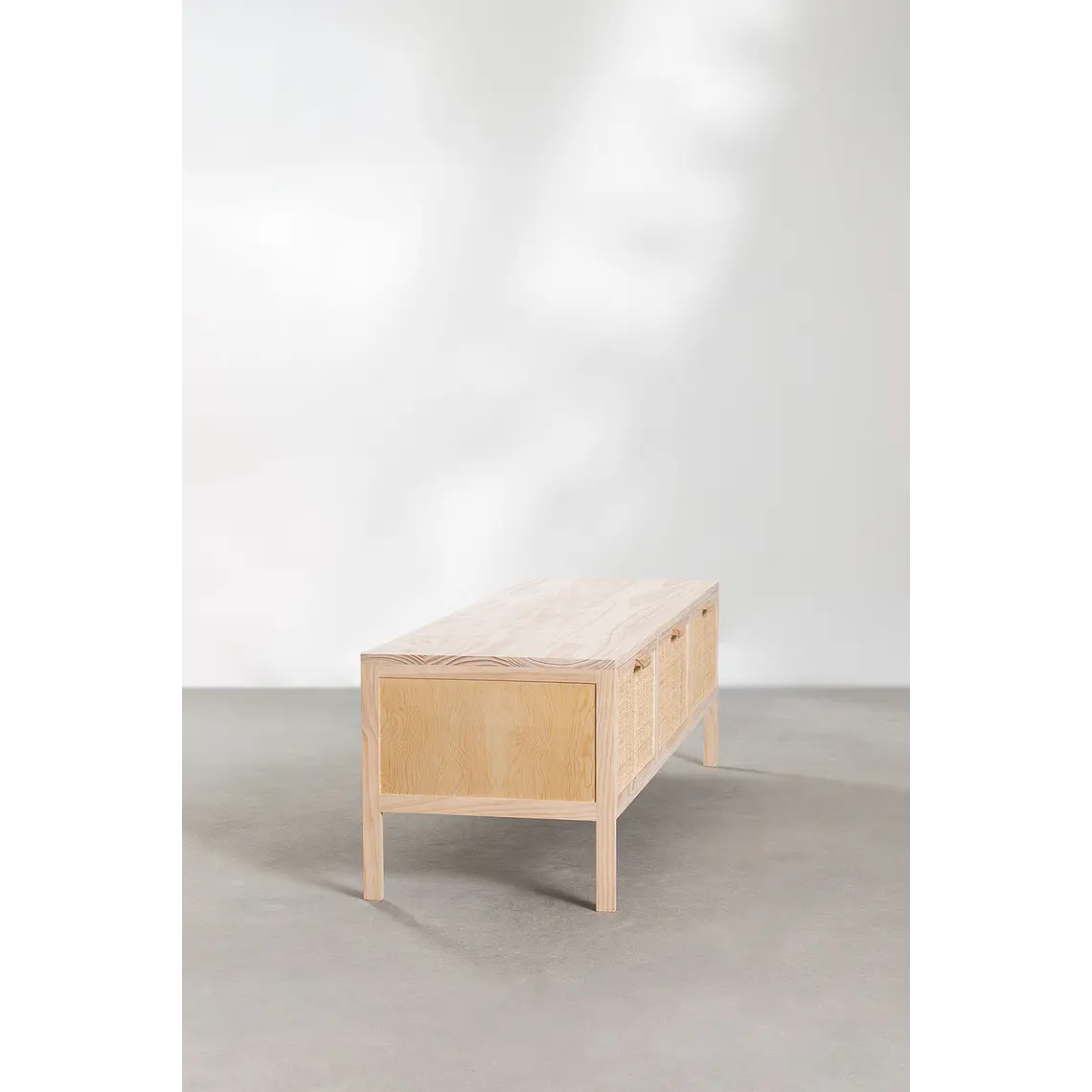 Elivia · Mueble de TV en acabado madera de 135 cm 4