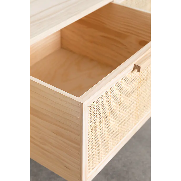 Elivia · Mueble de TV en acabado madera de 135 cm 5