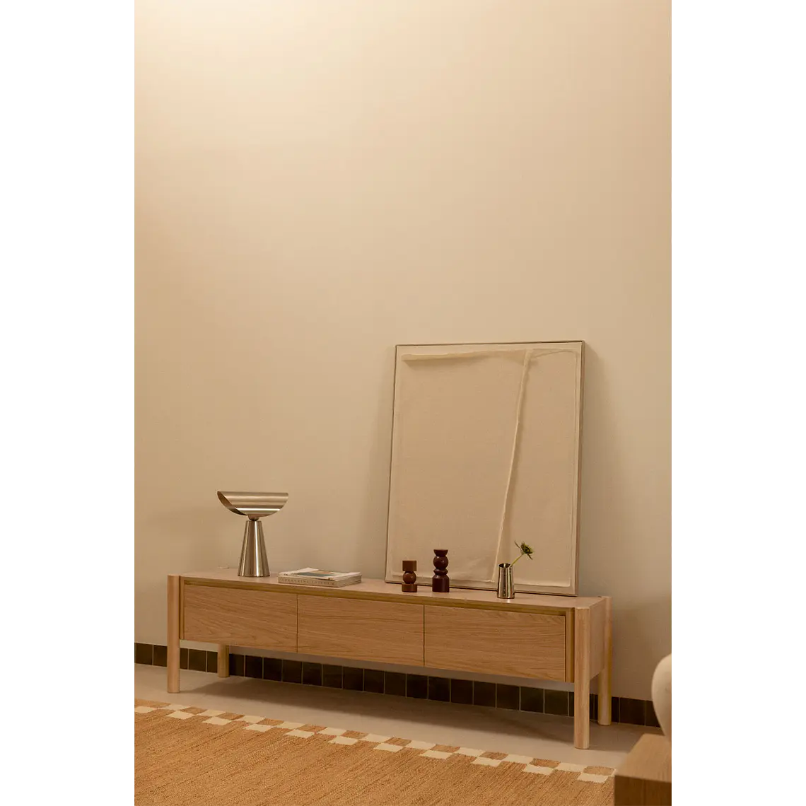Enalen · Mueble de TV en acabado madera de 185 cm 2