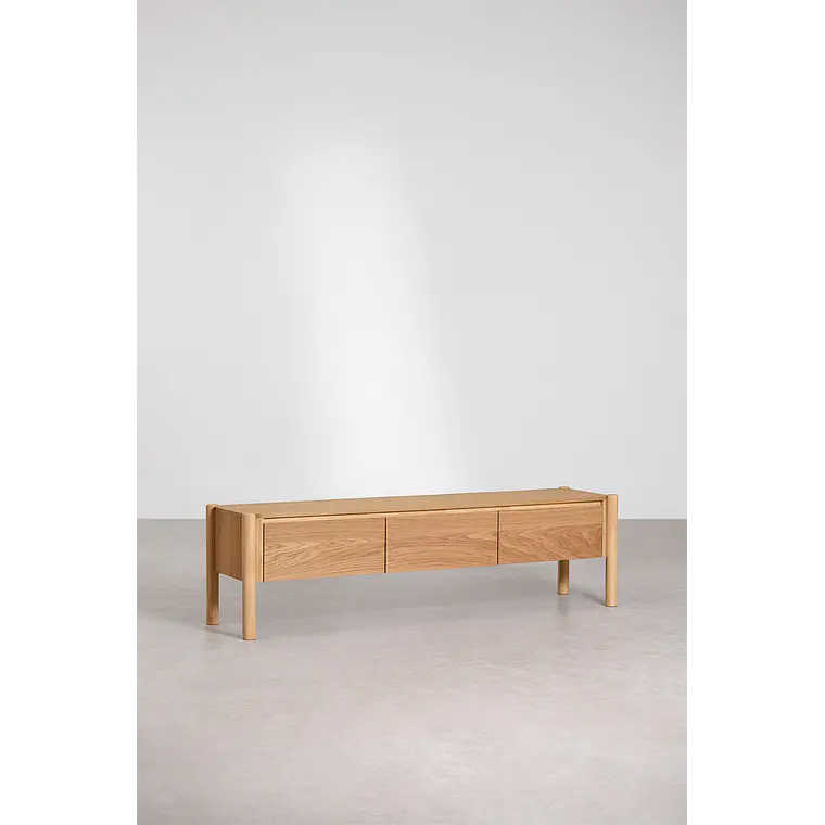 Enalen · Mueble de TV en acabado madera de 185 cm 4