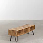 Nerion · Mueble de TV en acabado madera de 140 cm - Miniatura 4