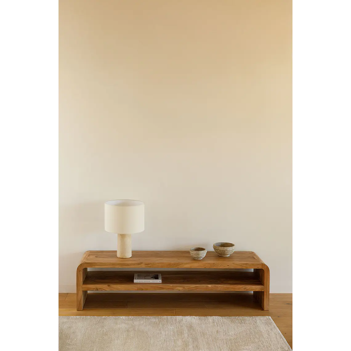 Nerlia · Mueble de TV en acabado madera de 180 cm 1