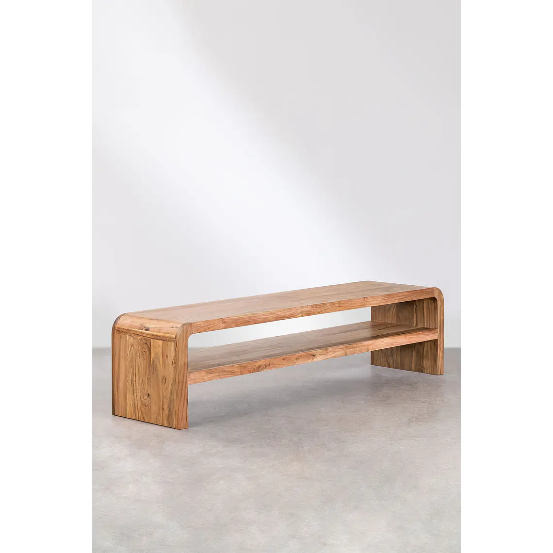 Nerlia · Mueble de TV en acabado madera de 180 cm 2