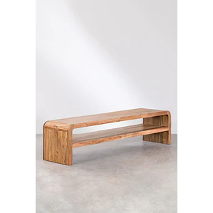 Nerlia · Mueble de TV en acabado madera de 180 cm