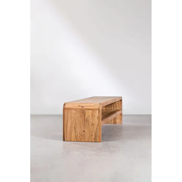 Nerlia · Mueble de TV en acabado madera de 180 cm 3