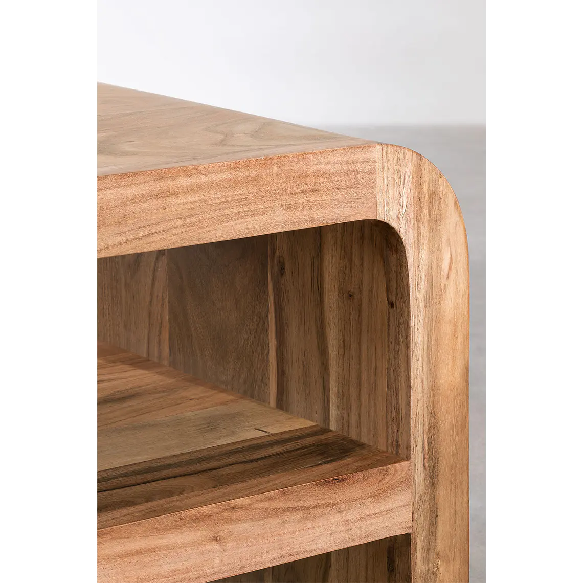 Nerlia · Mueble de TV en acabado madera de 180 cm 4