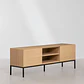 Nerrin · Mueble de TV en acabado madera de 160 cm - Miniatura 3