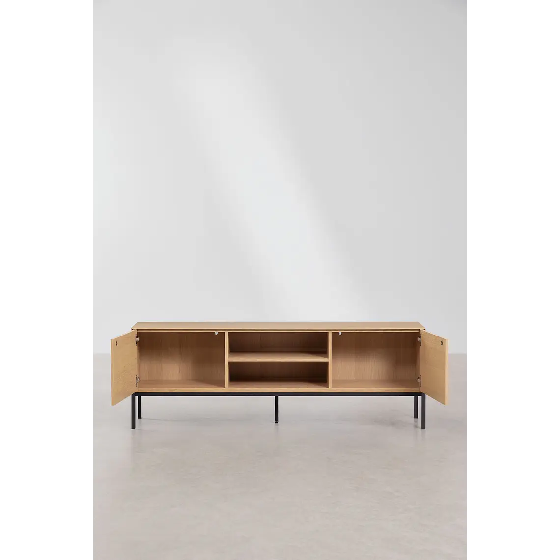 Nerrin · Mueble de TV en acabado madera de 160 cm 5