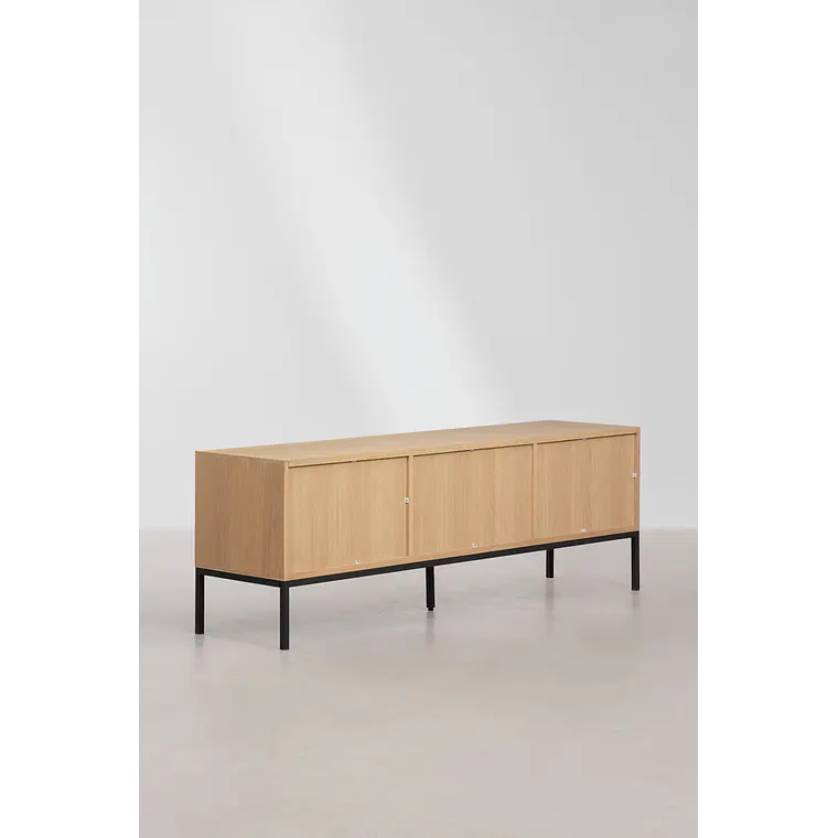 Nerrin · Mueble de TV en acabado madera de 160 cm 6
