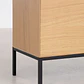 Nerrin · Mueble de TV en acabado madera de 160 cm - Miniatura 7