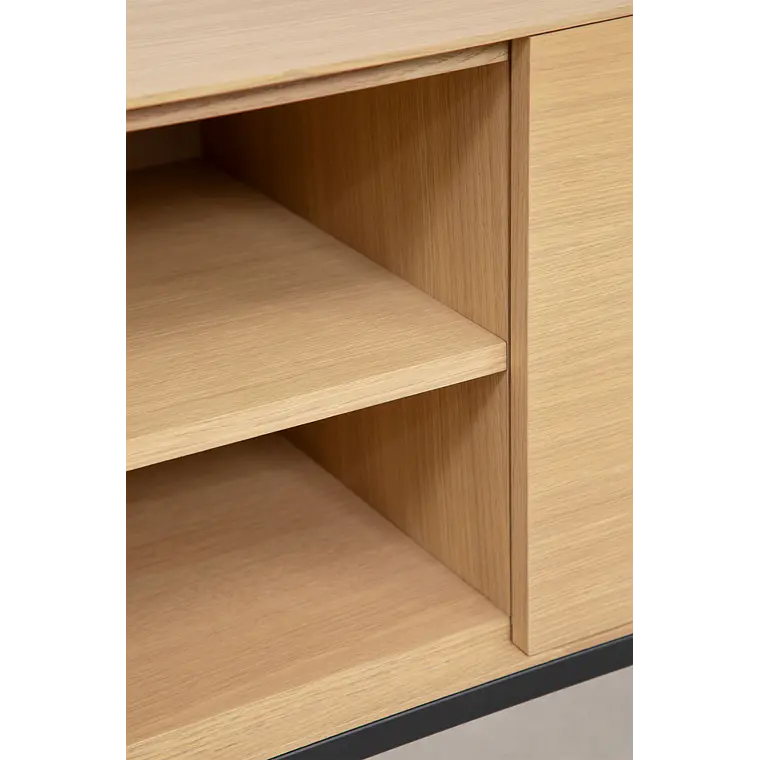 Nerrin · Mueble de TV en acabado madera de 160 cm 8
