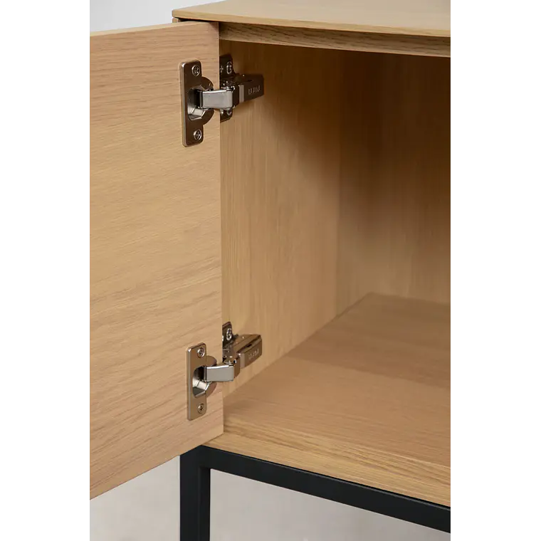 Nerrin · Mueble de TV en acabado madera de 160 cm 9