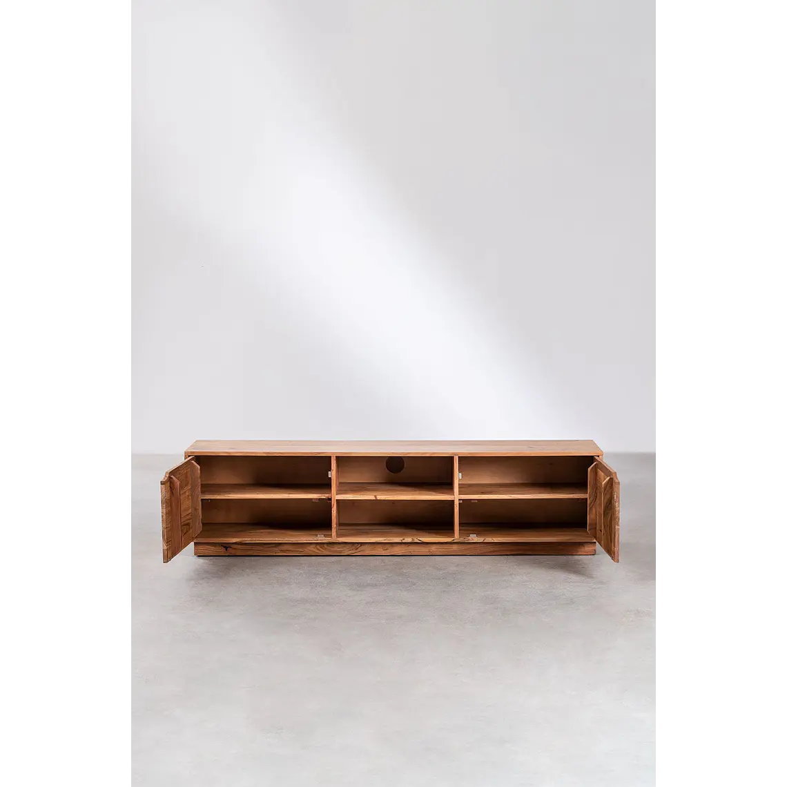 Orena · Mueble de TV en acabado madera de 160 cm 6