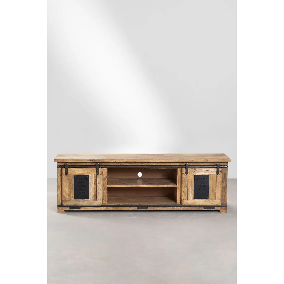 Saven · Mueble de TV en acabado madera de 160 cm 5