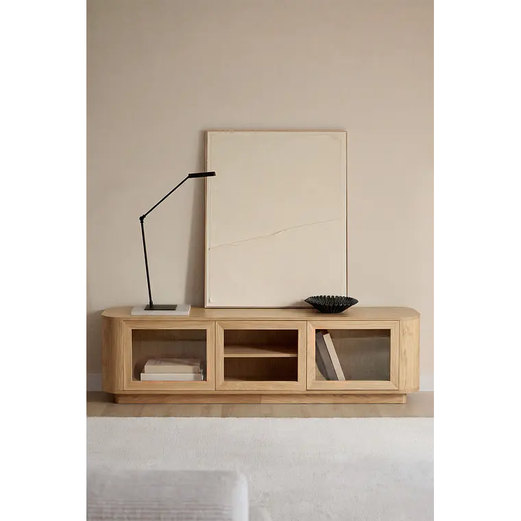 Solira · Mueble de TV en acabado madera de 180 cm 1