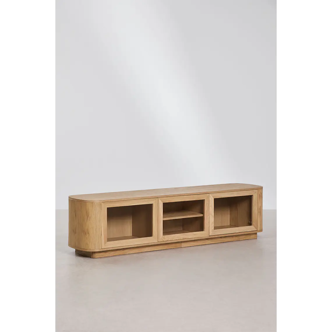Solira · Mueble de TV en acabado madera de 180 cm 3
