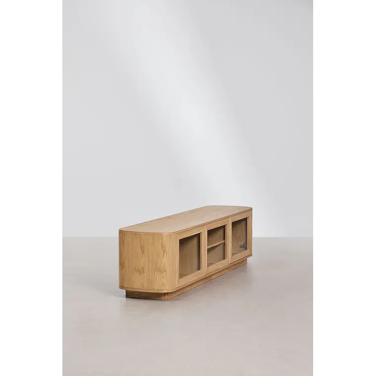 Solira · Mueble de TV en acabado madera de 180 cm 4