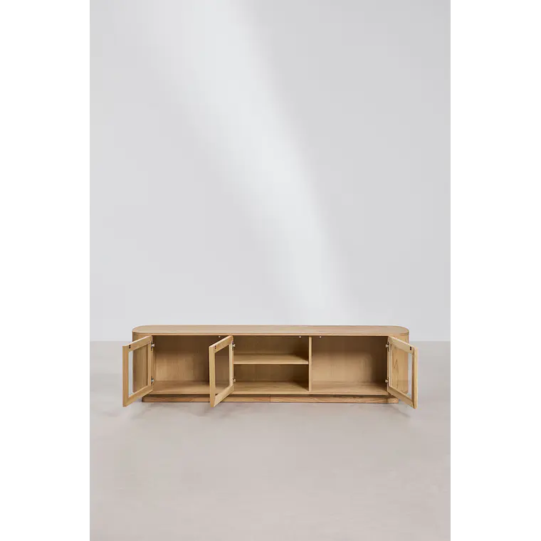 Solira · Mueble de TV en acabado madera de 180 cm 5