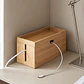 Organizador de cables en bambú - Miniatura 1