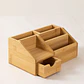 Organizador de escritorio en bambú Sano - Miniatura 4