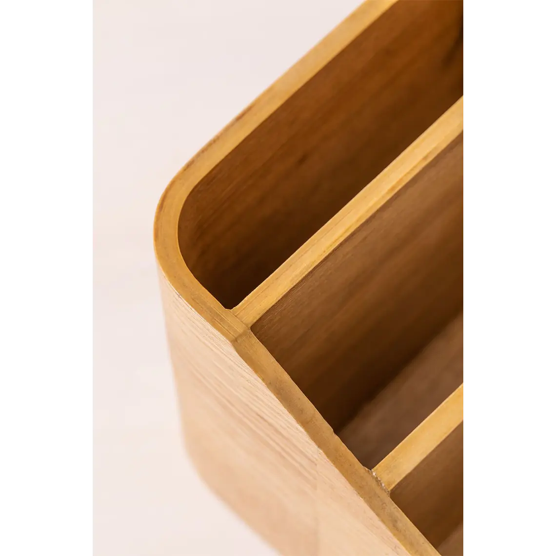 Organizador de escritorio en madera de pino Cleo 7