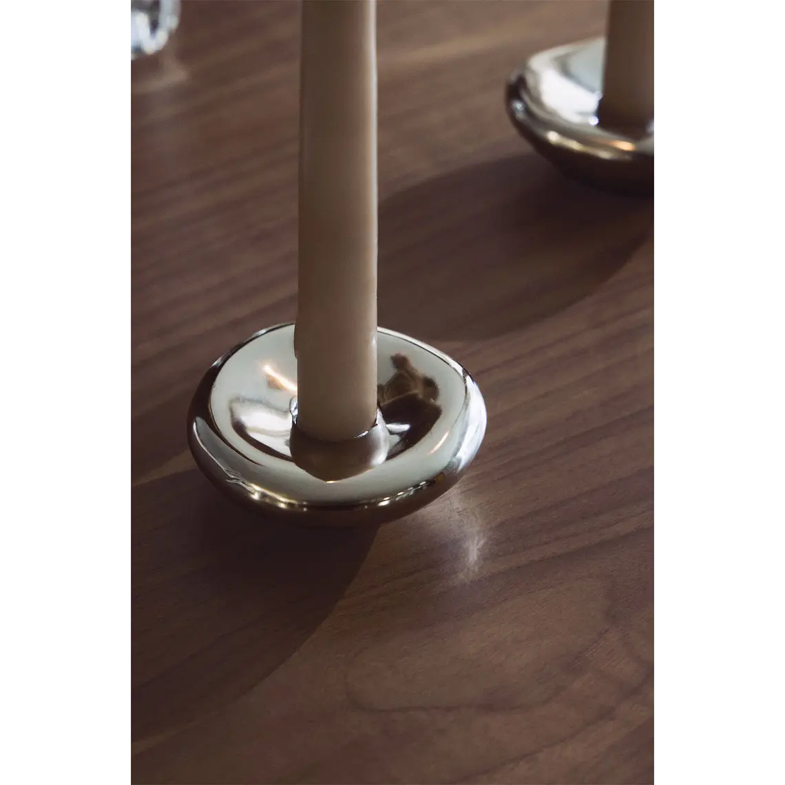 Pack de 2 candelabros en aluminio Riva 2
