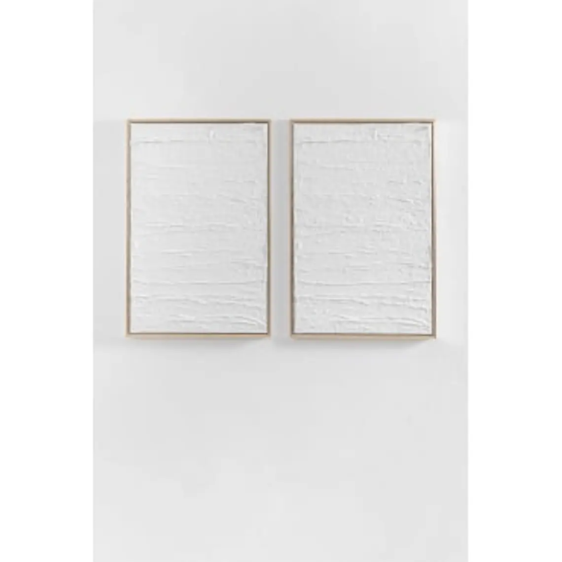 Pack de 2 cuadros decorativos 60x90 cm en relieve de escayola Kalia 6