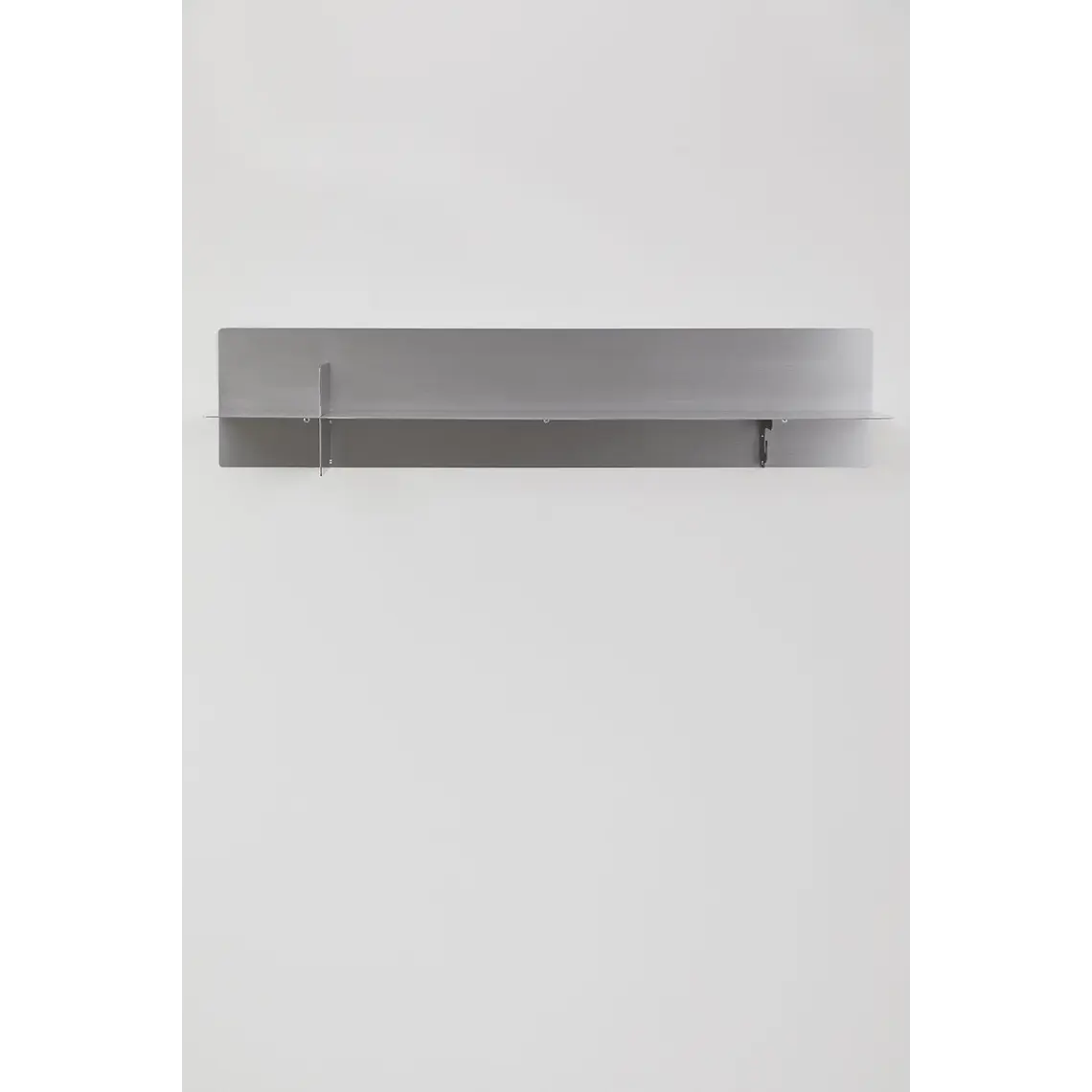 Pack de 2 estantes de pared en acero inoxidable 5