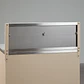 Panel con estante 80x30 cm para cocina modular de exterior en acero inoxidable Tereva - Miniatura 2