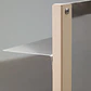 Panel con estante 80x30 cm para cocina modular de exterior en acero inoxidable Tereva - Miniatura 4