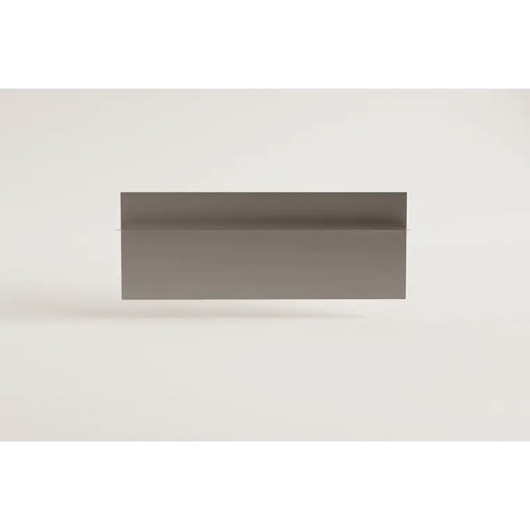 Panel con estante 80x30 cm para cocina modular de exterior en acero inoxidable Tereva 5