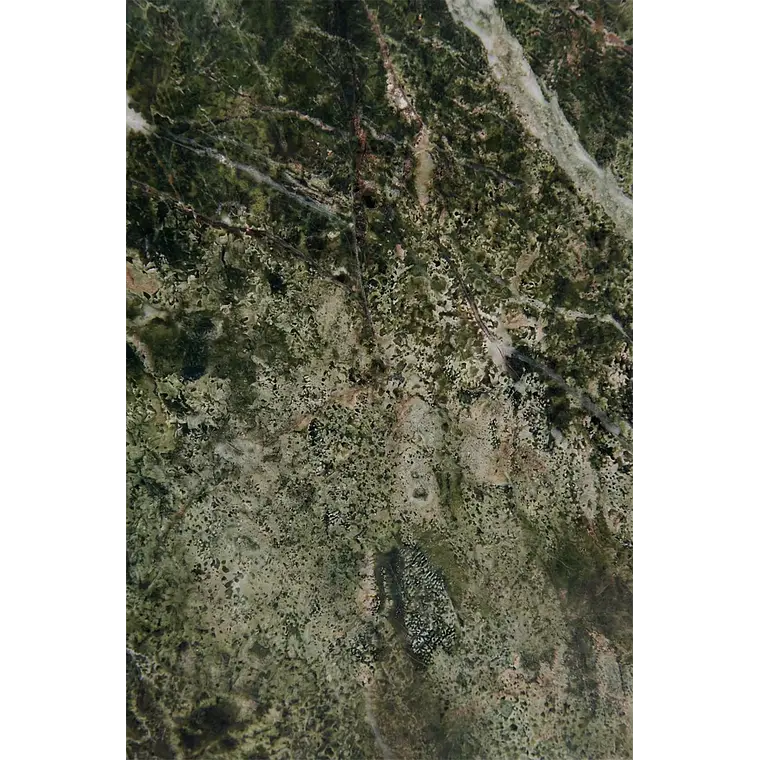 Perchero de pie en hierro y mármol verde Doria 8