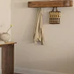 Perchero mural 100 cm en madera de acacia Avela - Miniatura 3