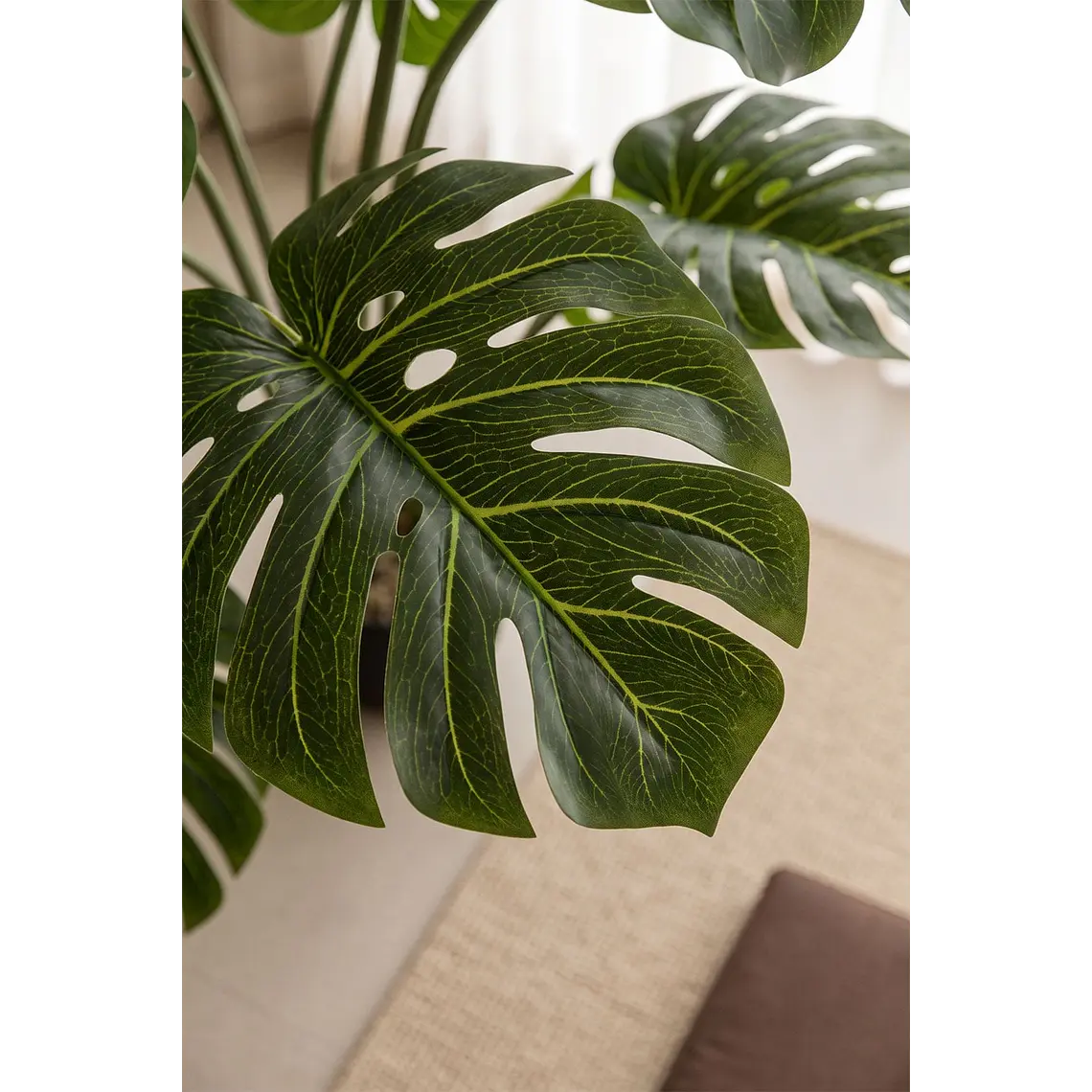 Planta artificial decorativa 120 cm Monstera Jora 2