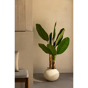 Planta artificial decorativa 140 cm Bananera Greia