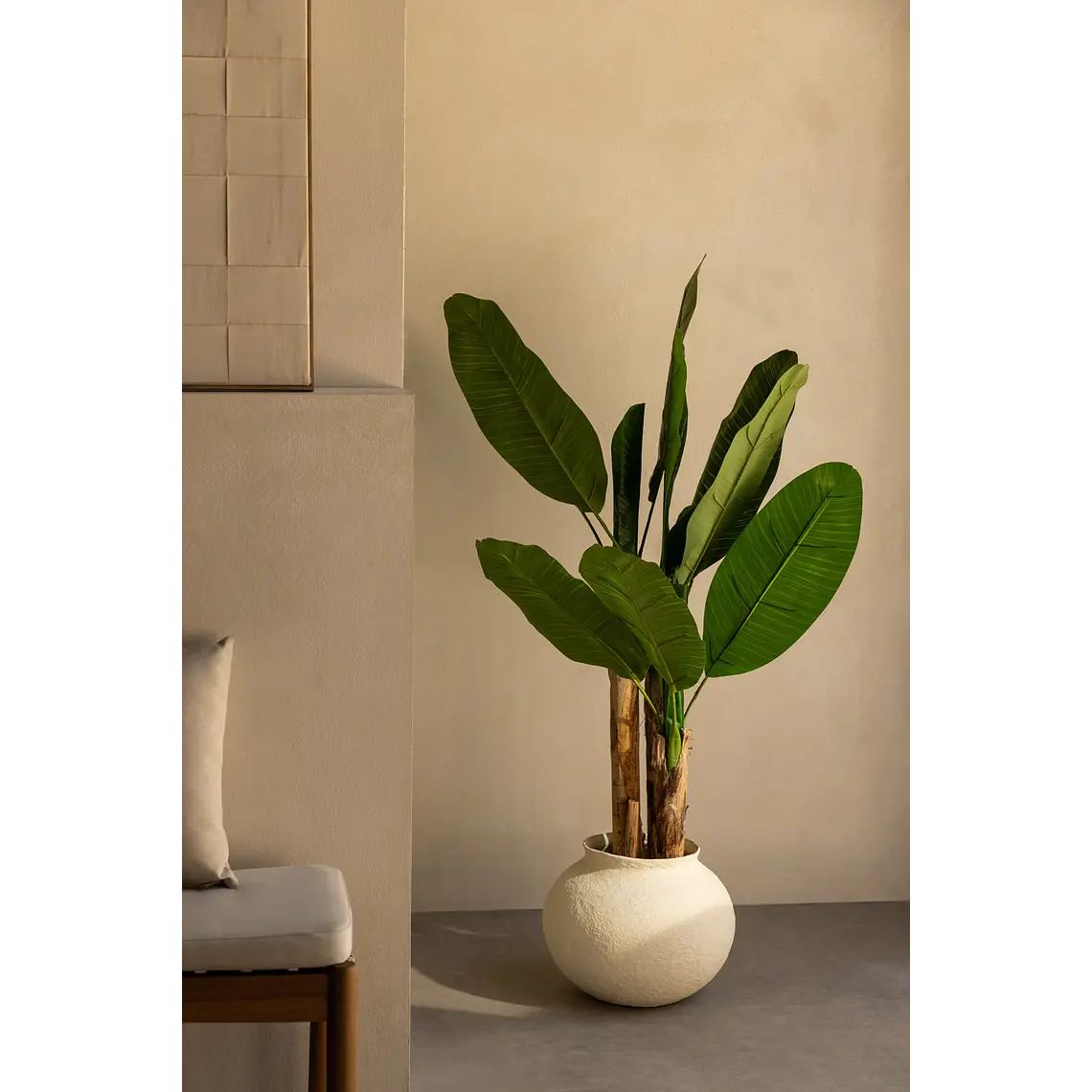 Planta artificial decorativa 140 cm Bananera Greia 2