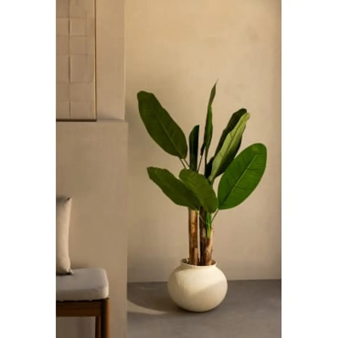 Planta artificial decorativa 140 cm Bananera Greia 7