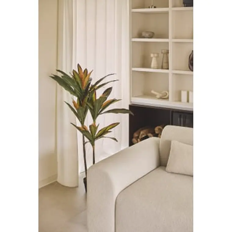 Planta artificial decorativa Dracaena Halma 8