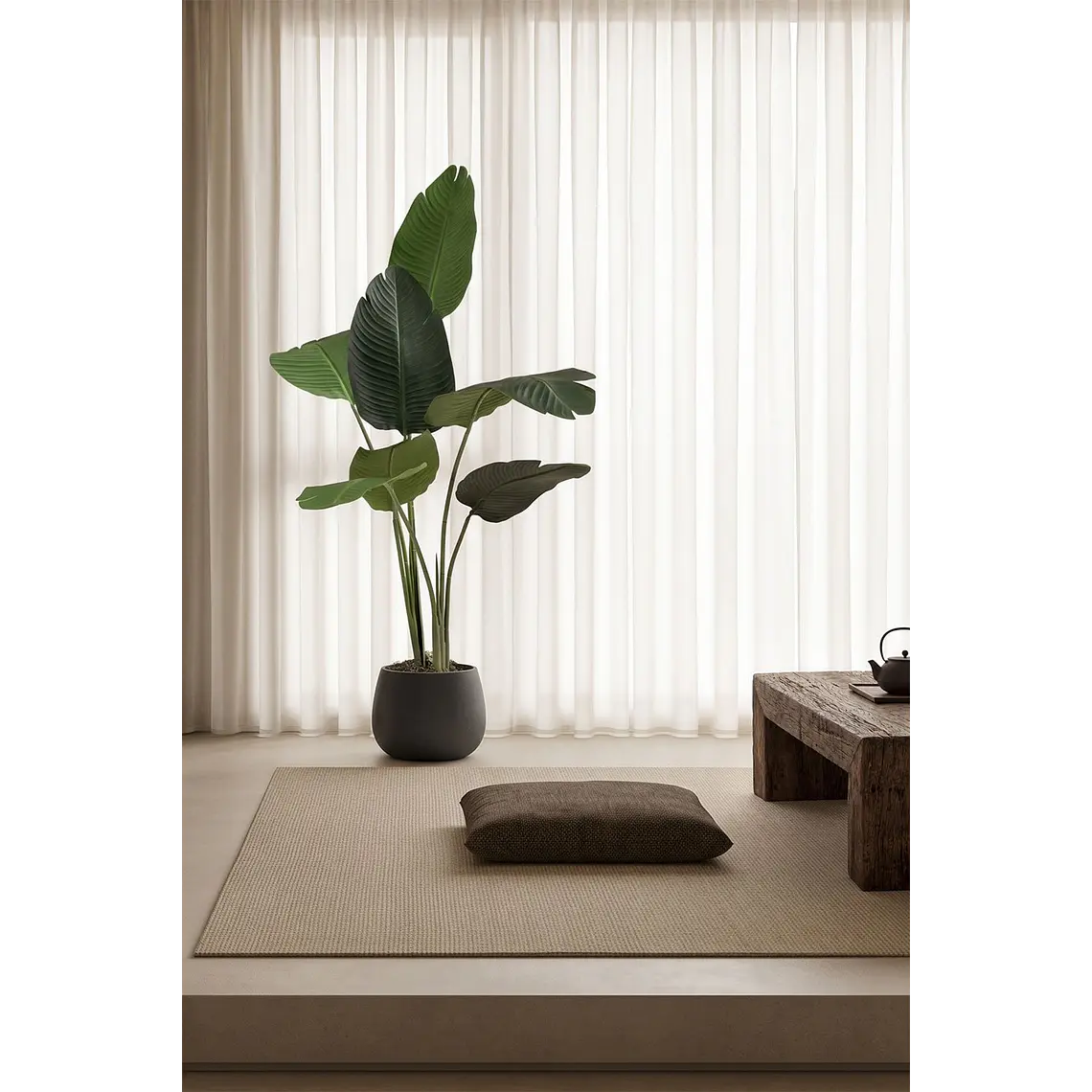 Planta artificial decorativa Strelitzia Iria 2