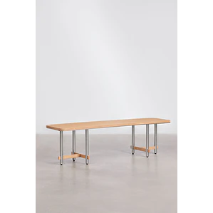 Enasel · Puf / banco en acabado madera de 170 cm