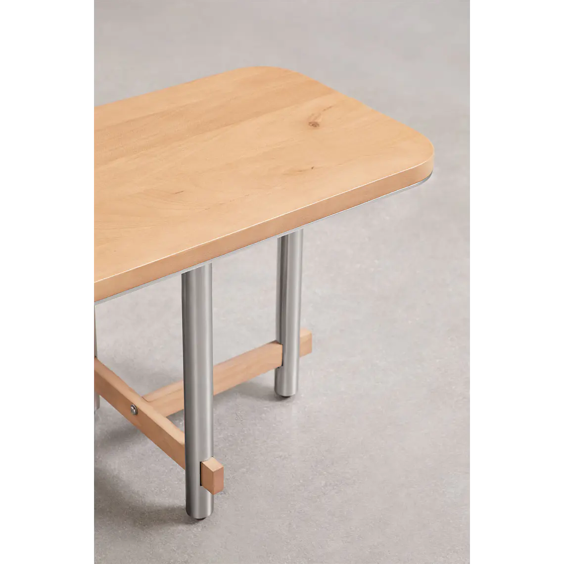 Enasel · Puf / banco en acabado madera de 170 cm 3