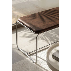 Evoiel · Puf / banco en acabado madera de 160 cm