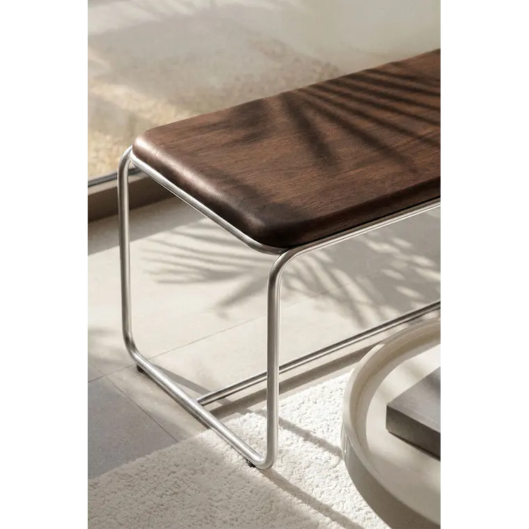 Evoiel · Puf / banco en acabado madera de 160 cm 2