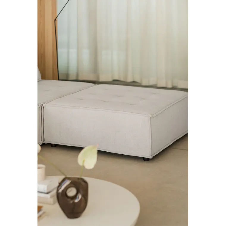 Iraara · Puf / banco tapizado de 105 cm 1