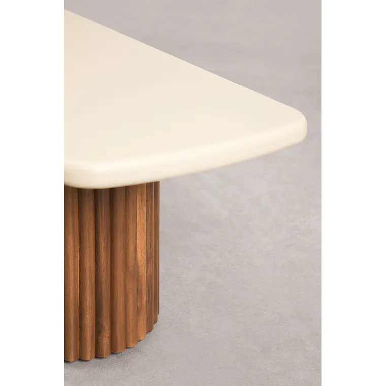 Talria · Puf / banco en acabado mineral de 220 cm 3