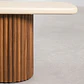 Talria · Puf / banco en acabado mineral de 220 cm - Miniatura 4