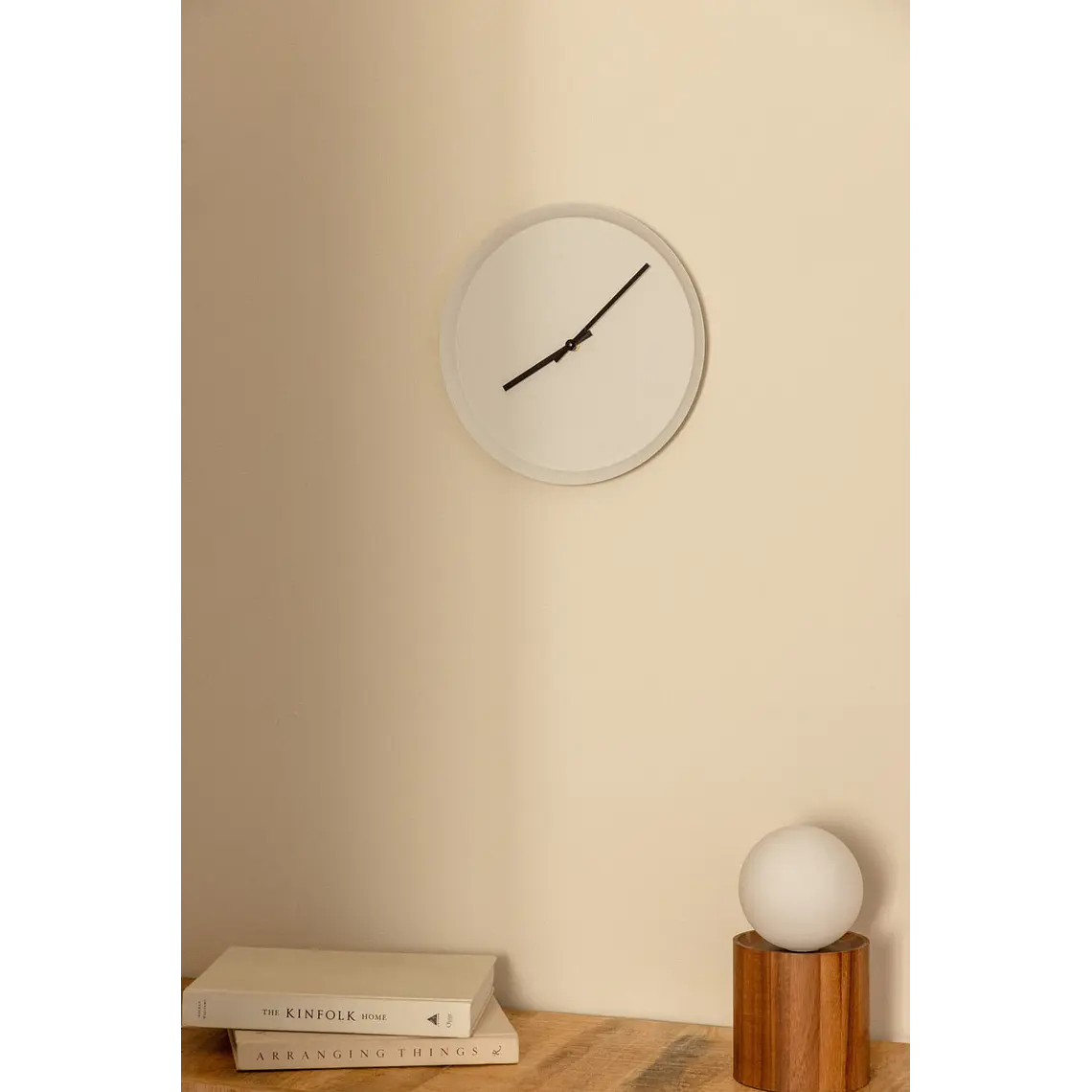 Reloj de pared Ø30 cm en hierro Nairo 1