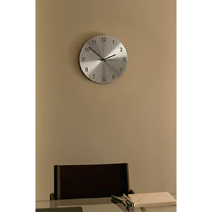 Reloj de pared Ø40 cm en acero inoxidable Pireo