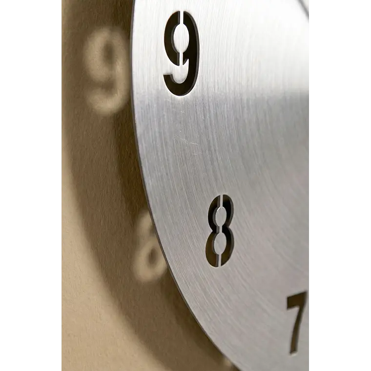 Reloj de pared Ø40 cm en acero inoxidable Pireo 3